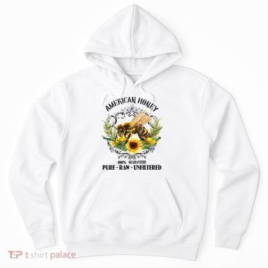 American Honey Bee Funny Beekeeping Gift For Beekeeper Hoodie