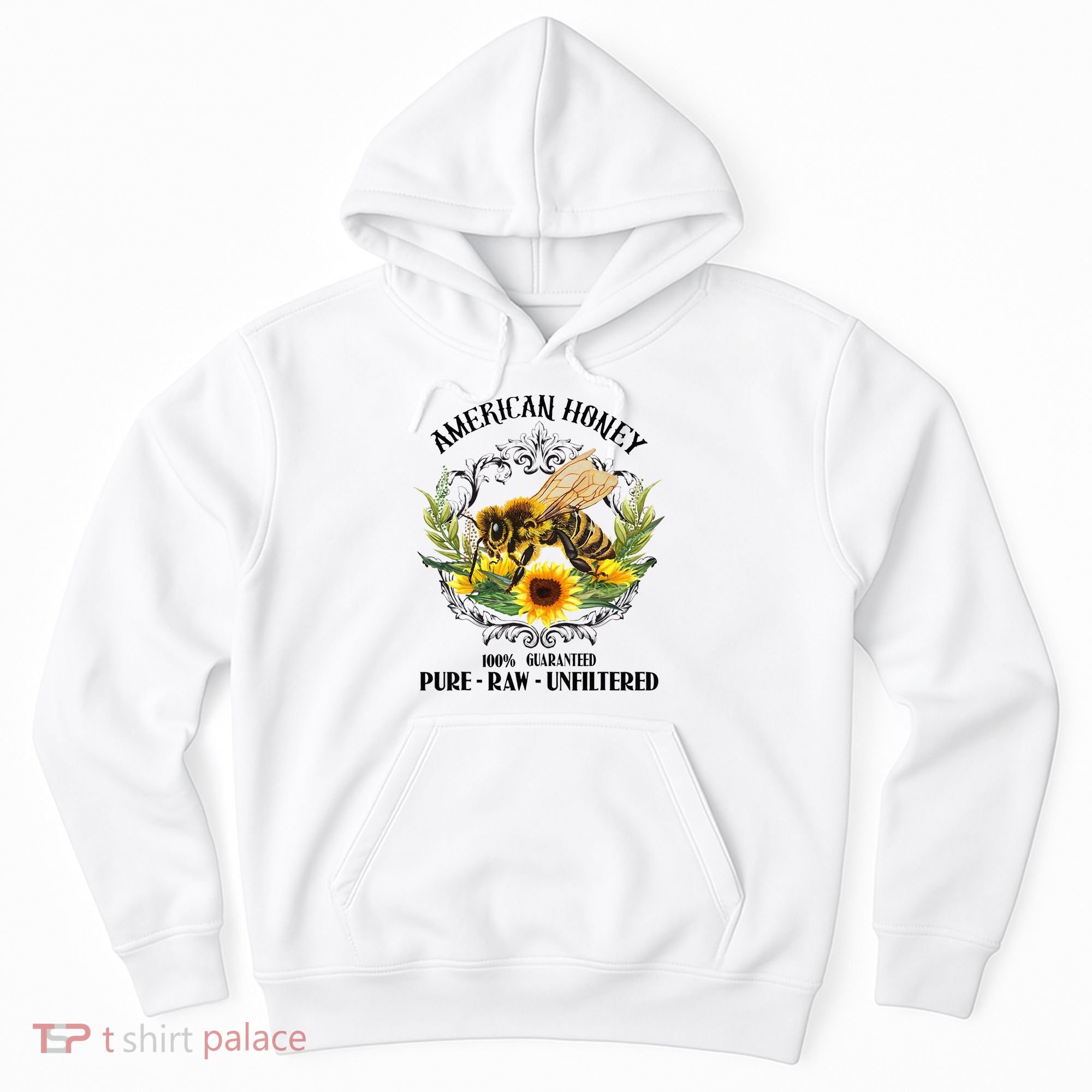American Honey Bee Funny Beekeeping Gift For Beekeeper Hoodie