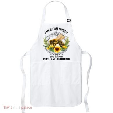 American Honey Bee Funny Beekeeping Gift For Beekeeper Apron