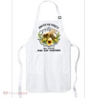 American Honey Bee Funny Beekeeping Gift For Beekeeper Apron thumb 0