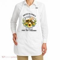 American Honey Bee Funny Beekeeping Gift For Beekeeper Apron thumb 2