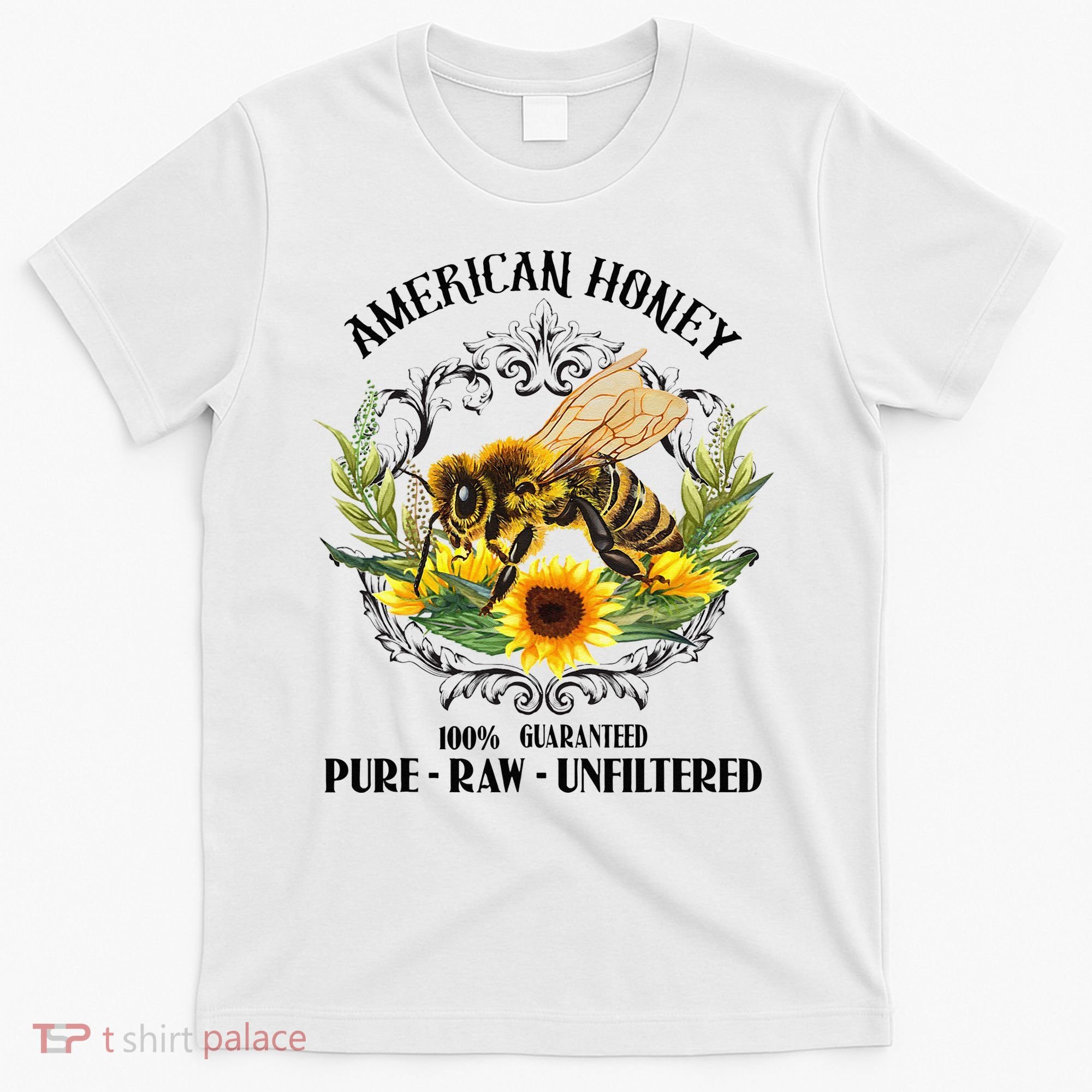 American Honey Bee Funny Beekeeping Gift For Beekeeper T-Shirt