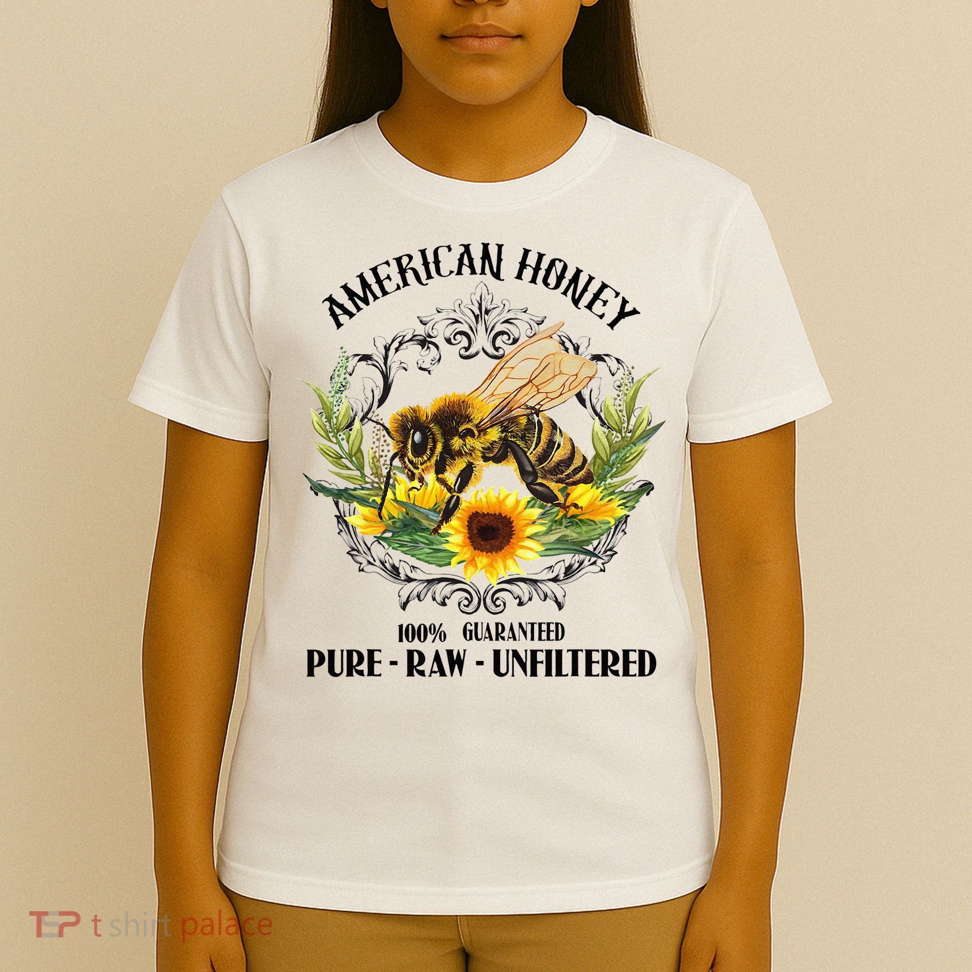 American Honey Bee Funny Beekeeping Gift For Beekeeper T-Shirt