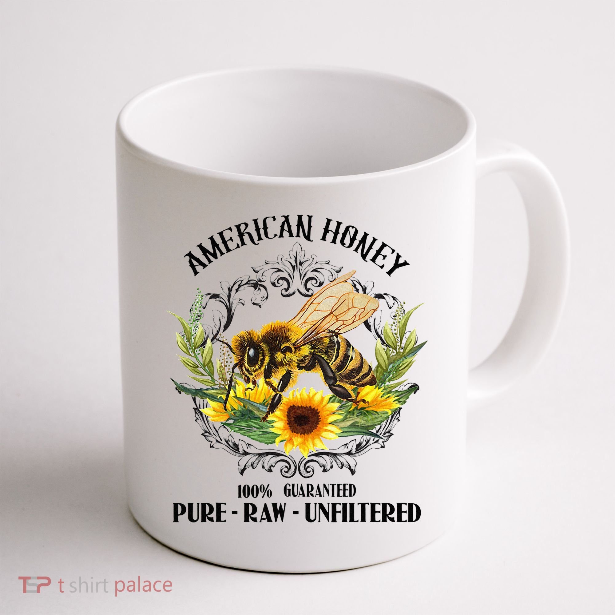 American Honey Bee Funny Beekeeping Gift For Beekeeper Coffee Mug