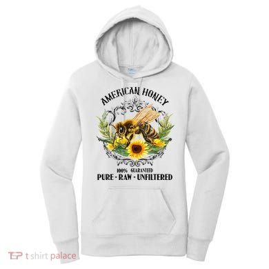 American Honey Bee Funny Beekeeping Gift For Beekeeper Women's Hoodie