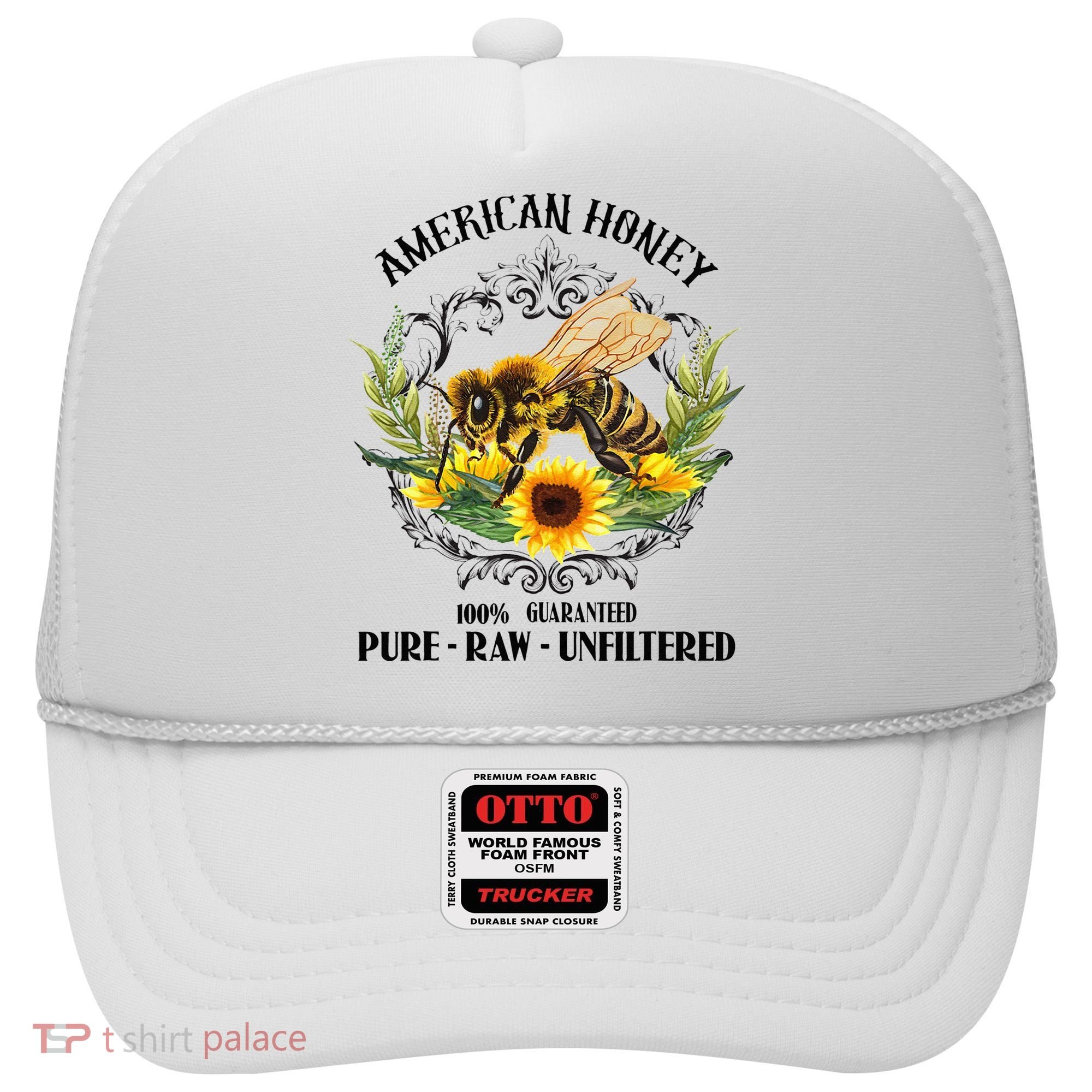 American Honey Bee Funny Beekeeping Gift For Beekeeper Hat