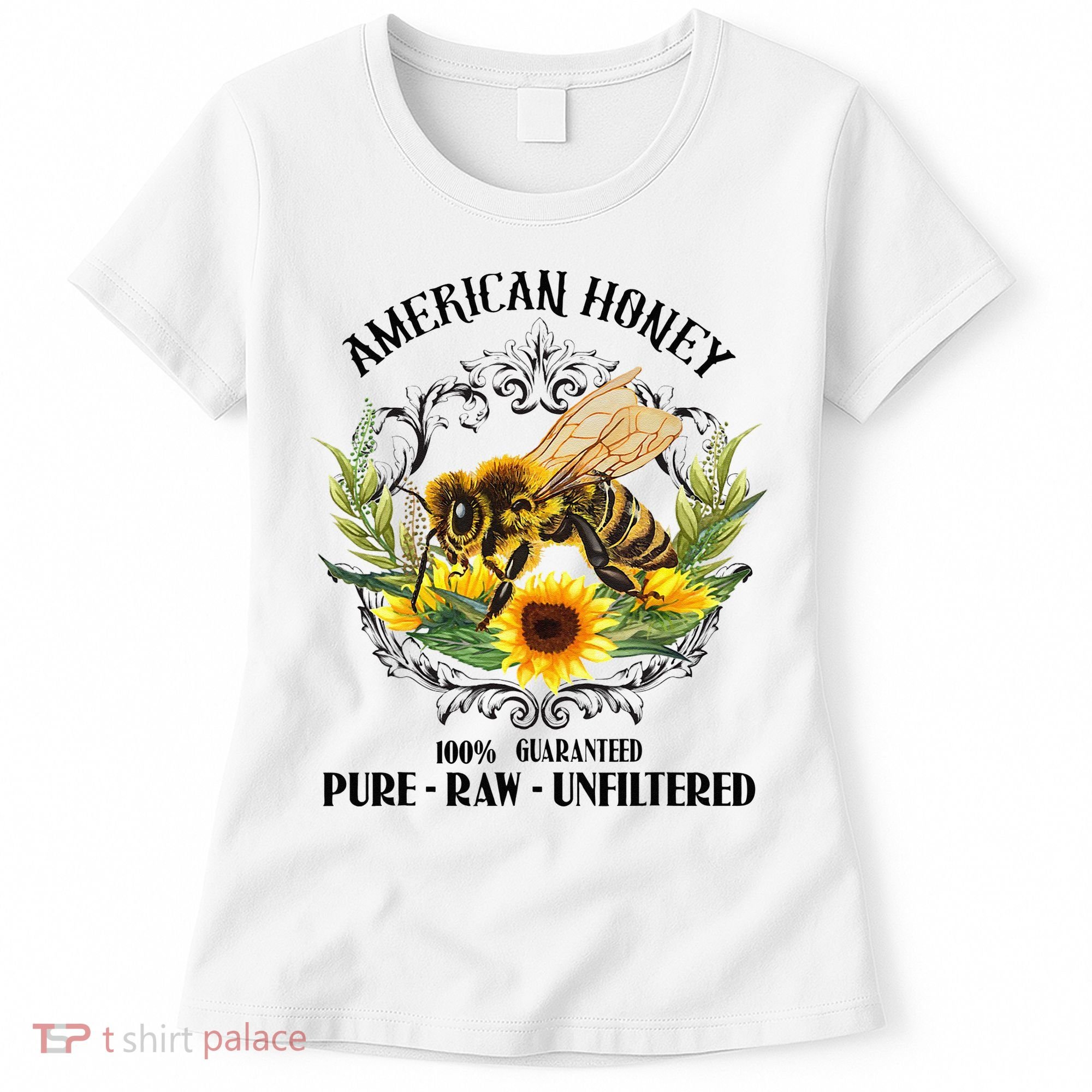 American Honey Bee Funny Beekeeping Gift For Beekeeper Women's T-Shirt