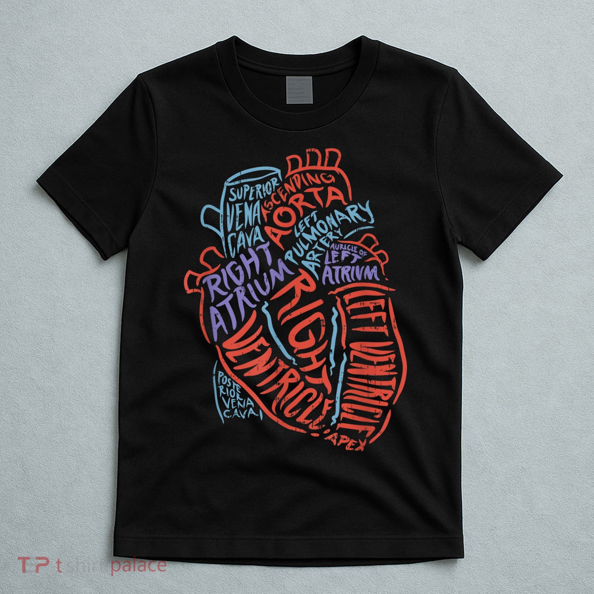 Anatomy Heart Cardiology Student Medical Professional T-Shirt