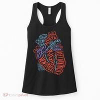 Anatomy Heart Cardiology Student Medical Professional Women's Tank Top thumb 0