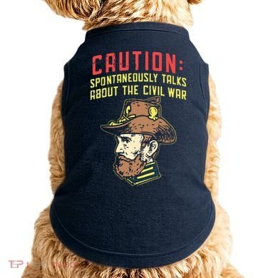 American History Civil War Enthusiasts Doggie Tank