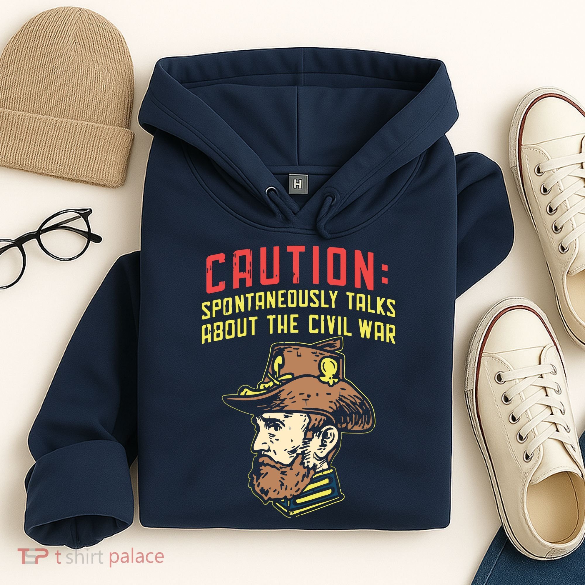 American History Civil War Enthusiasts Hoodie