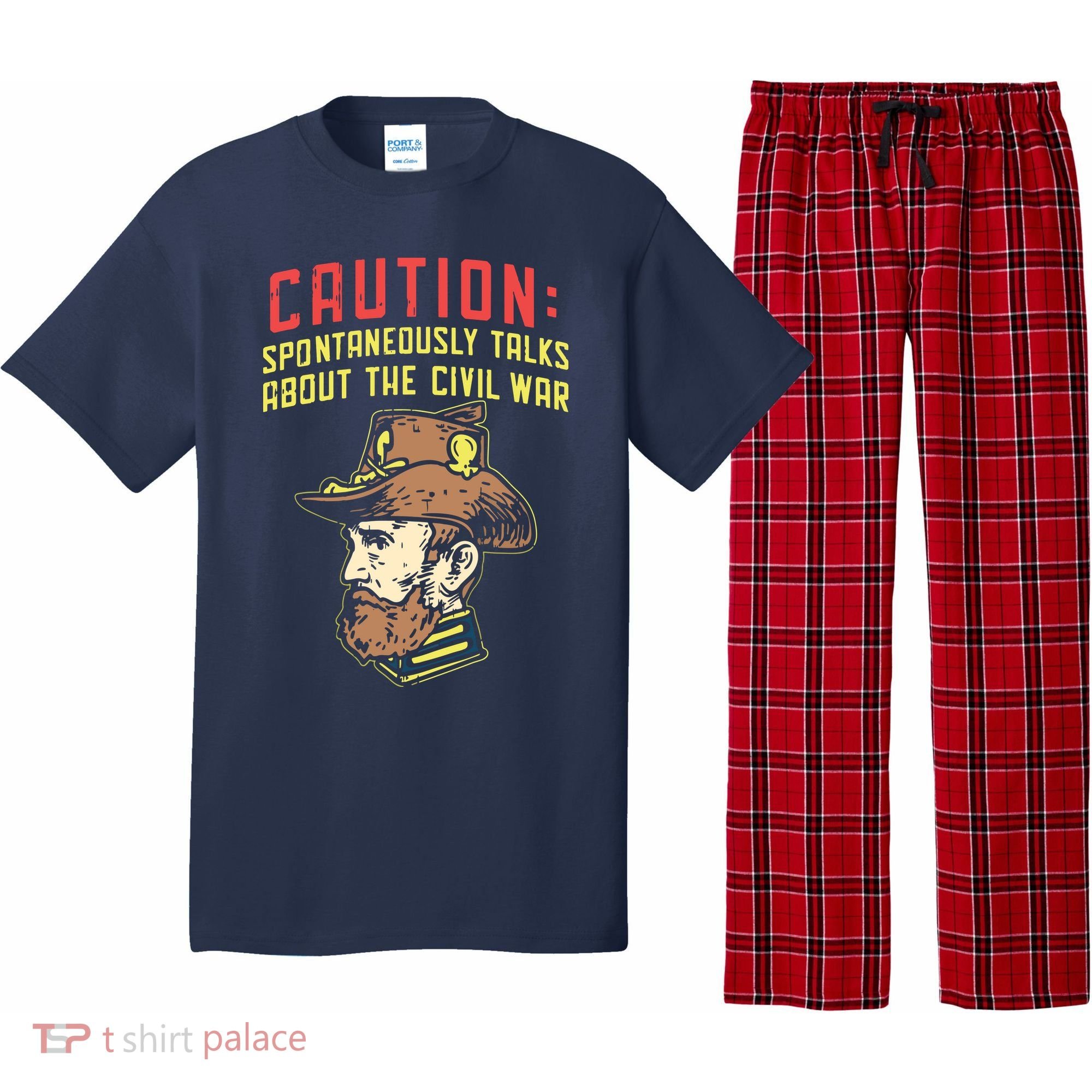 American History Civil War Enthusiasts Pajama Set