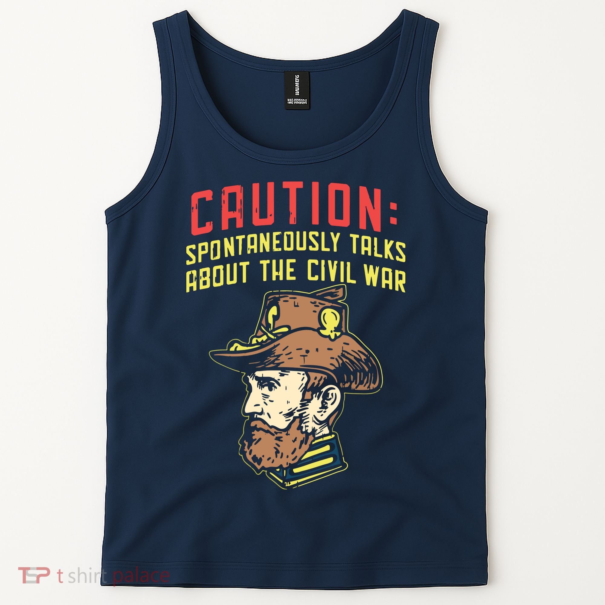 American History Civil War Enthusiasts Tank Top