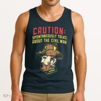 American History Civil War Enthusiasts Tank Top thumb 3