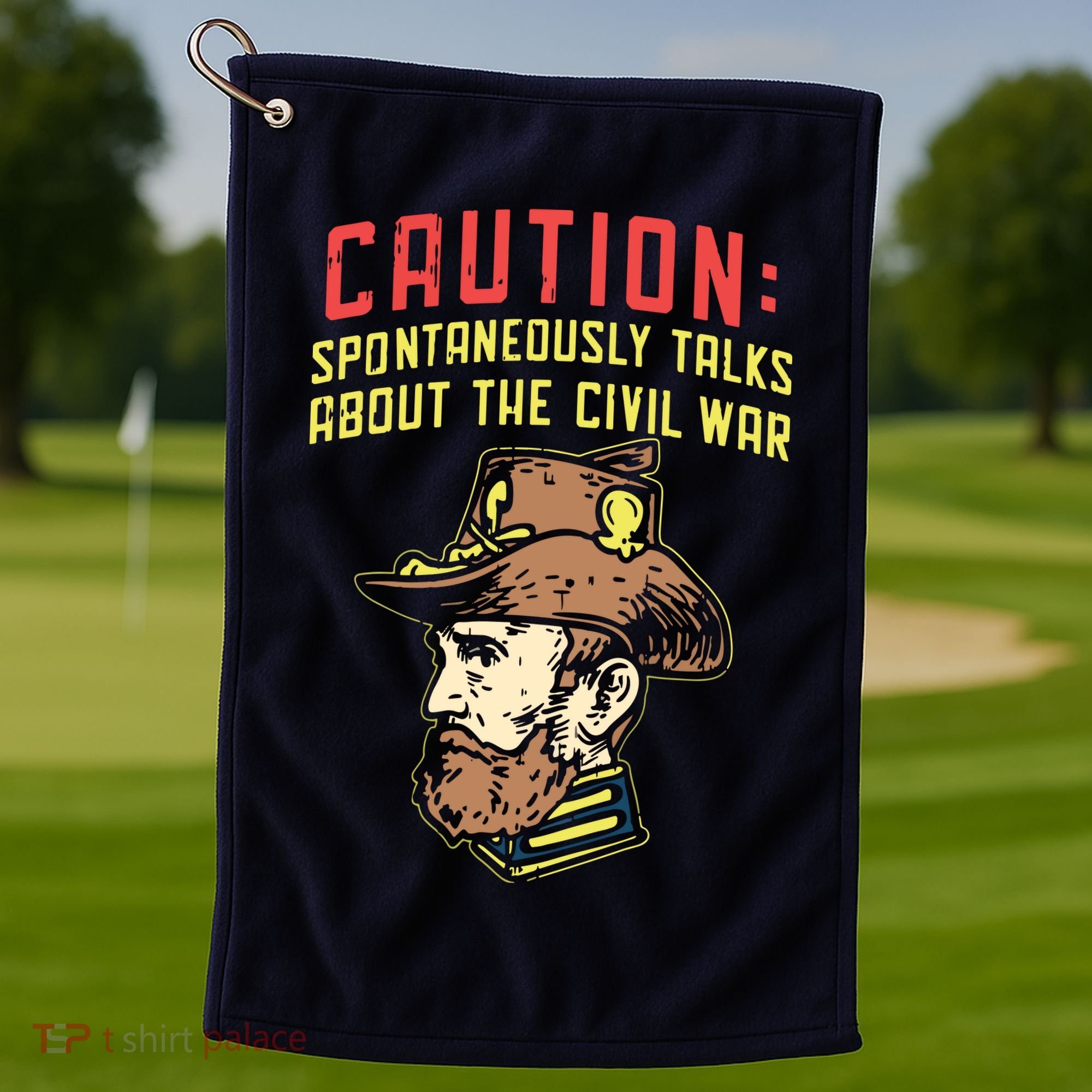 American History Civil War Enthusiasts Golf Towel