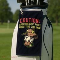 American History Civil War Enthusiasts Golf Towel thumb 2