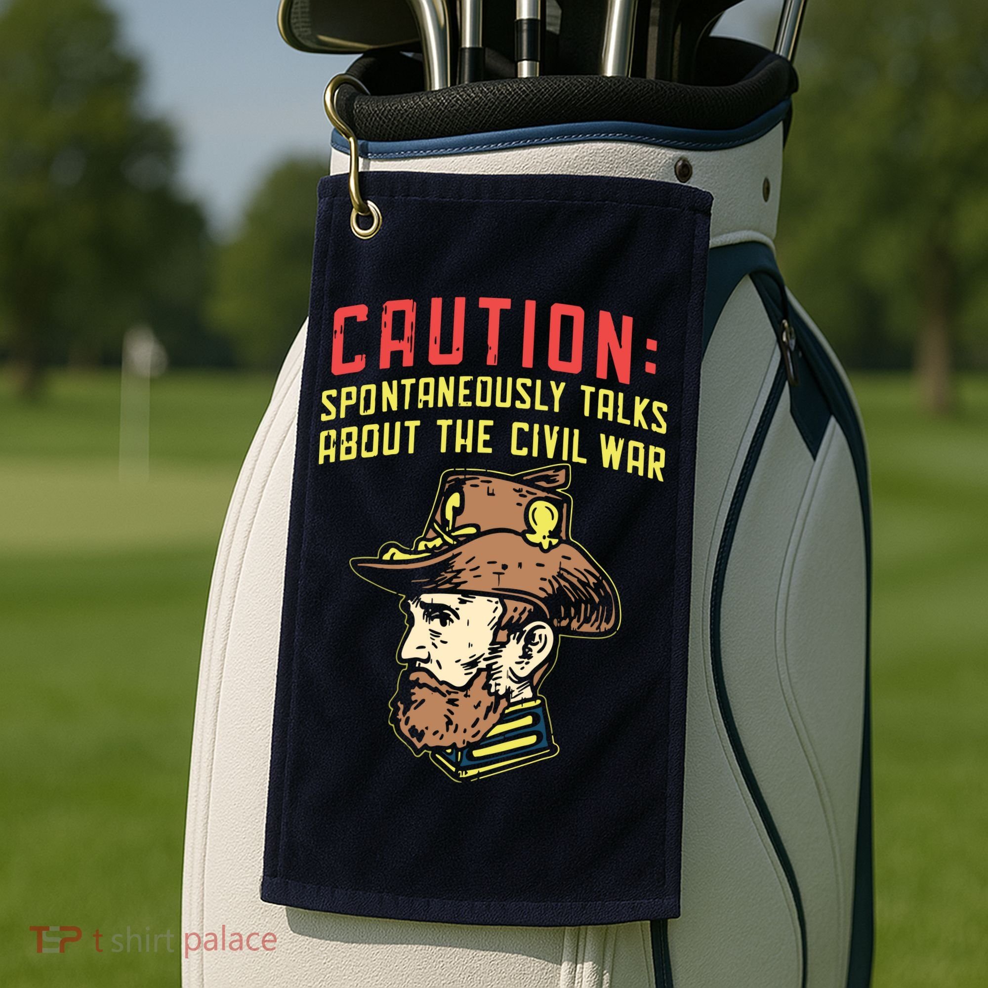 American History Civil War Enthusiasts Golf Towel