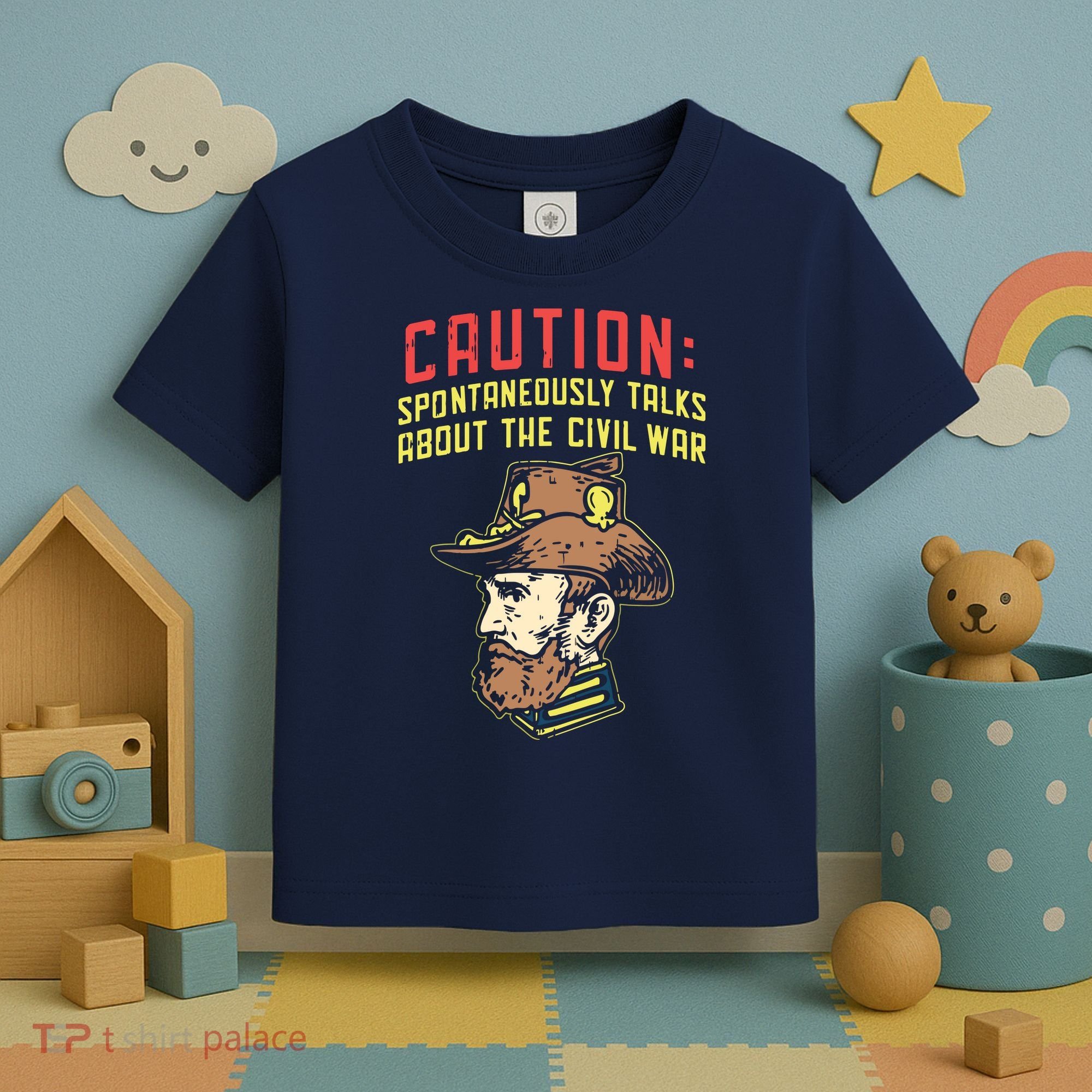 American History Civil War Enthusiasts Toddler T-Shirt