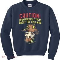 American History Civil War Enthusiasts Kids Sweatshirt thumb 0