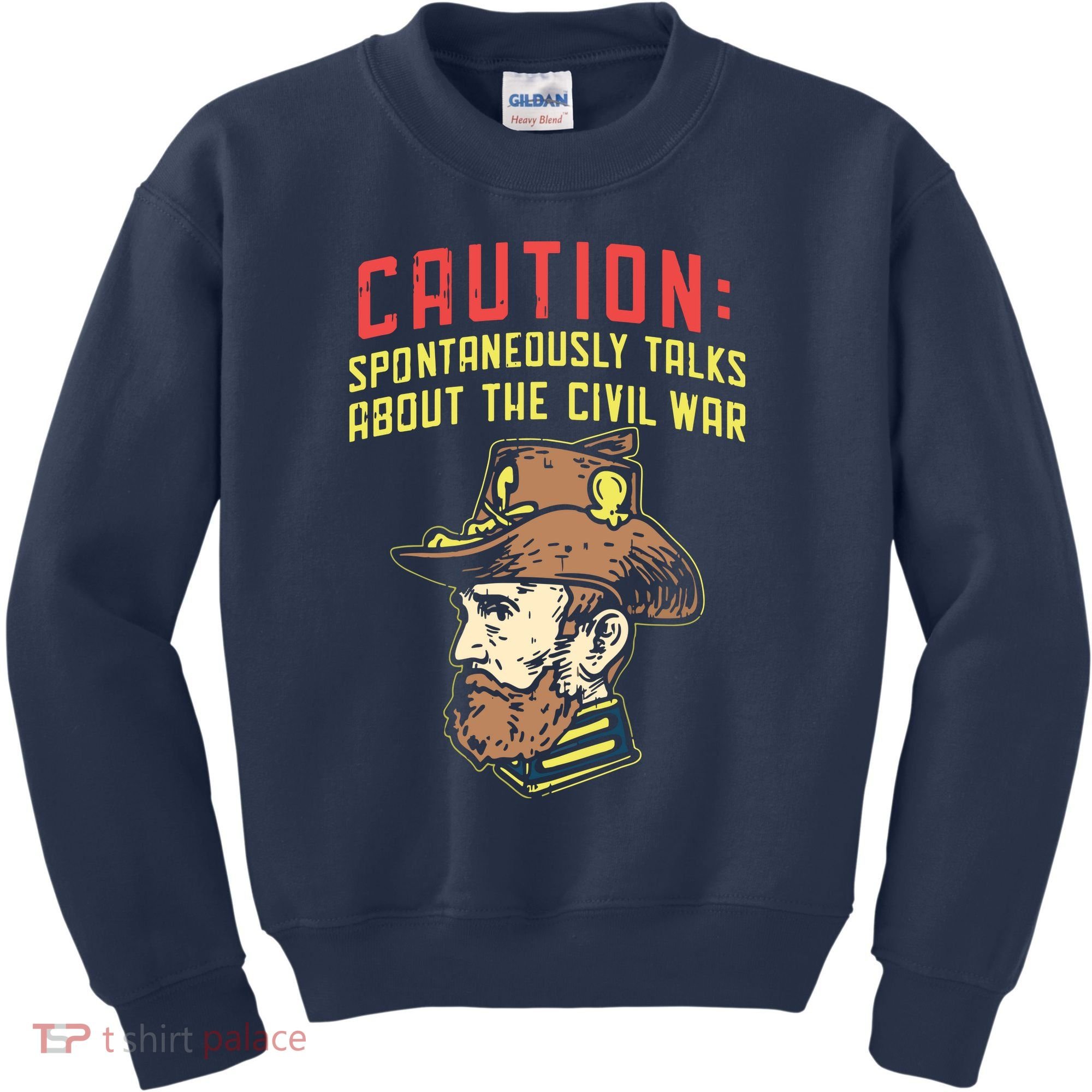 American History Civil War Enthusiasts Kids Sweatshirt
