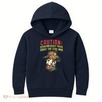 American History Civil War Enthusiasts Kids Hoodie thumb 0