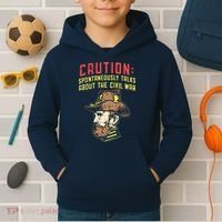 American History Civil War Enthusiasts Kids Hoodie thumb 2