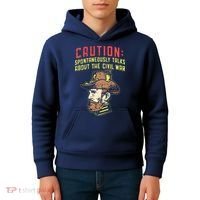 American History Civil War Enthusiasts Kids Hoodie thumb 4