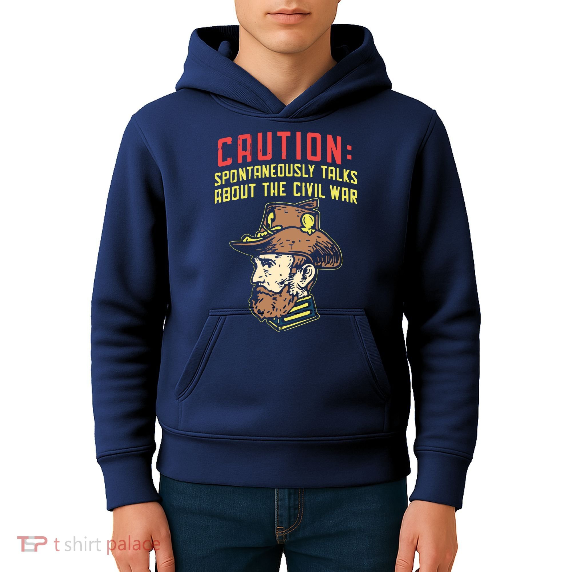 American History Civil War Enthusiasts Kids Hoodie