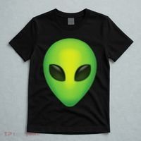 Alien Head Colorful Alien Rave Believe T-Shirt thumb 5