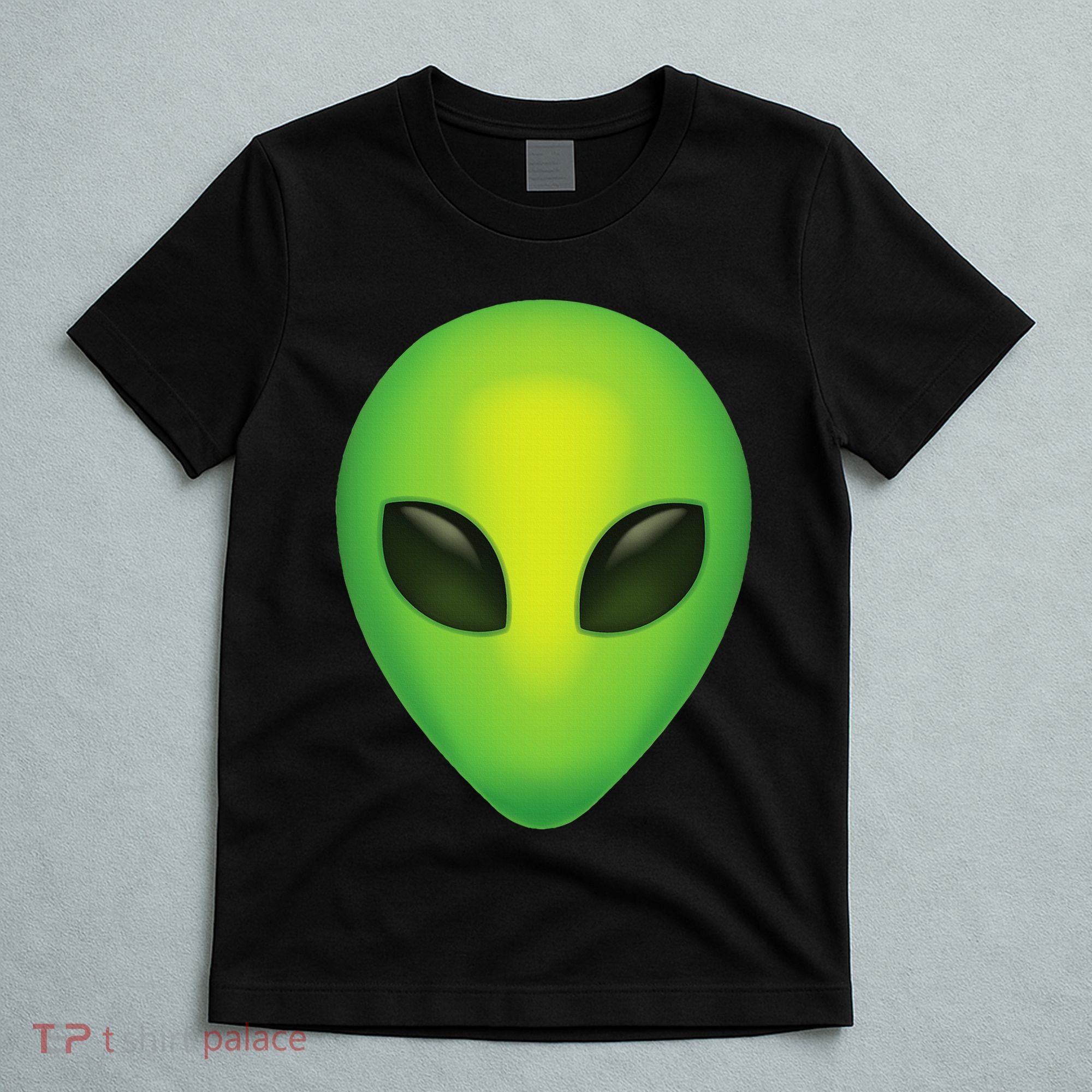 Alien Head Colorful Alien Rave Believe T-Shirt
