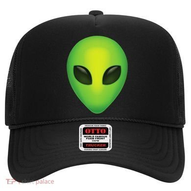 Alien Head Colorful Alien Rave Believe Hat