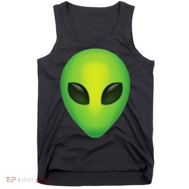 Alien Head Colorful Alien Rave Believe Tank Top