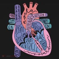 Anatomy Heart Cardiac Anatomy Medical Science School Gift Women's Hoodie thumb 2