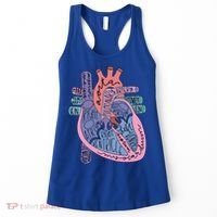 Anatomy Heart Cardiac Anatomy Medical Science School Gift Women's Tank Top thumb 0
