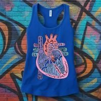 Anatomy Heart Cardiac Anatomy Medical Science School Gift Women's Tank Top thumb 3