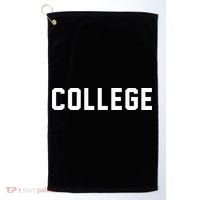 College Logo Golf Towel thumb 0