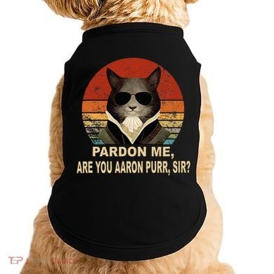 Alexander Hamilton Cat Doggie Tank