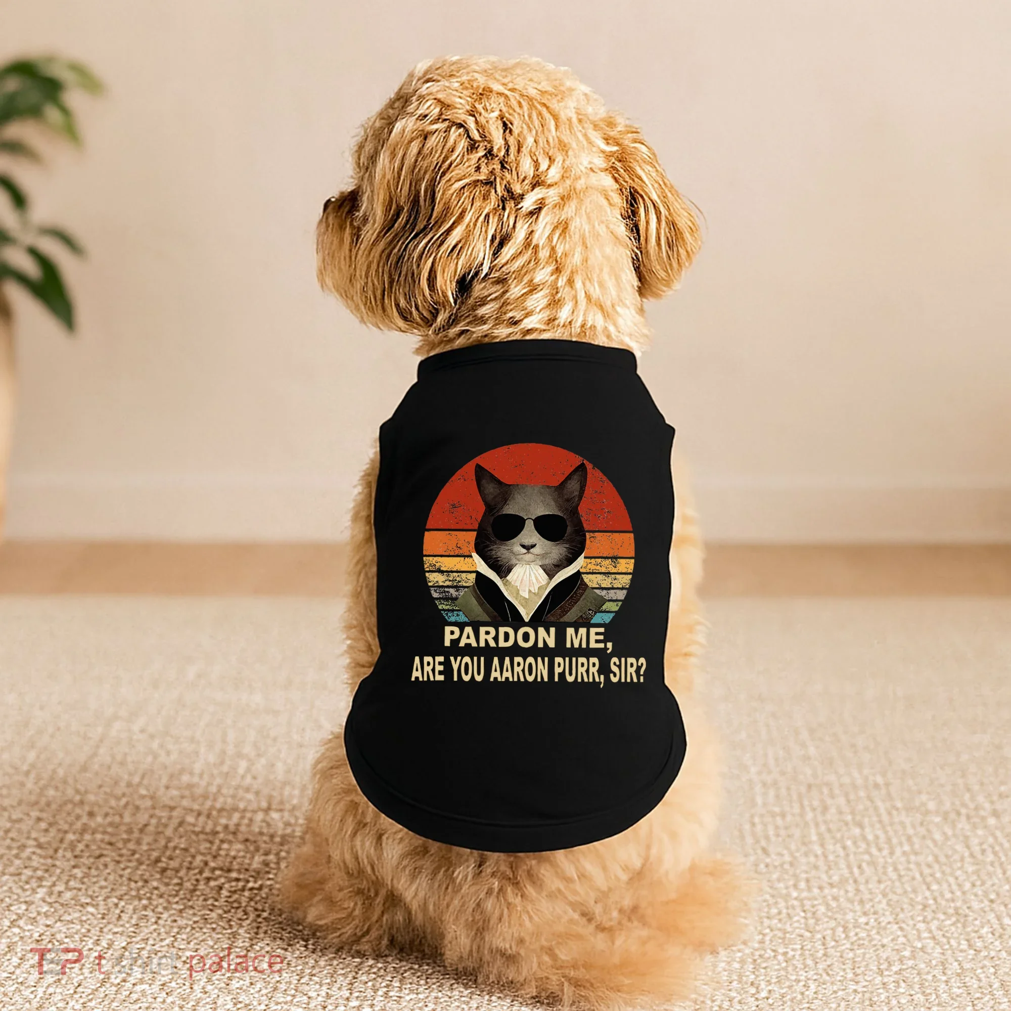 Alexander Hamilton Cat Doggie Tank