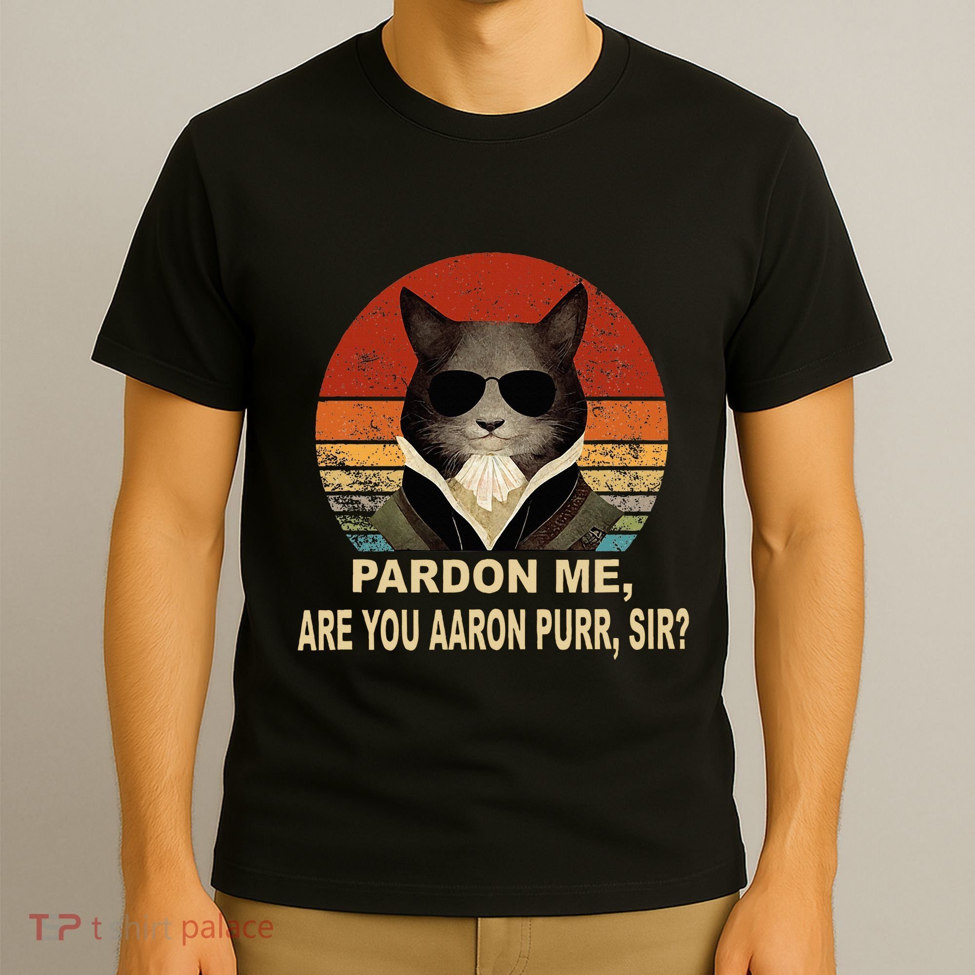 Alexander Hamilton Cat T-Shirt