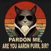 Alexander Hamilton Cat Button thumb 1