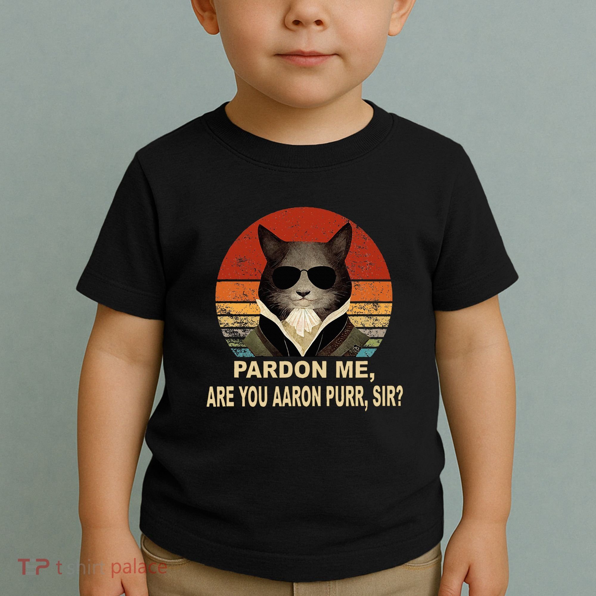 Alexander Hamilton Cat Toddler T-Shirt