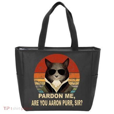 Alexander Hamilton Cat Tote Bag