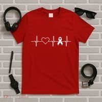 American Heart Disease Awareness Month Ribbon Go Red Heart T-Shirt thumb 5