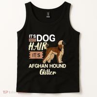 Afghan Hound Dog Gift Puppies Owner Lover Tank Top thumb 2