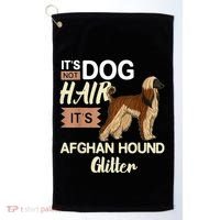 Afghan Hound Dog Gift Puppies Owner Lover Golf Towel thumb 0