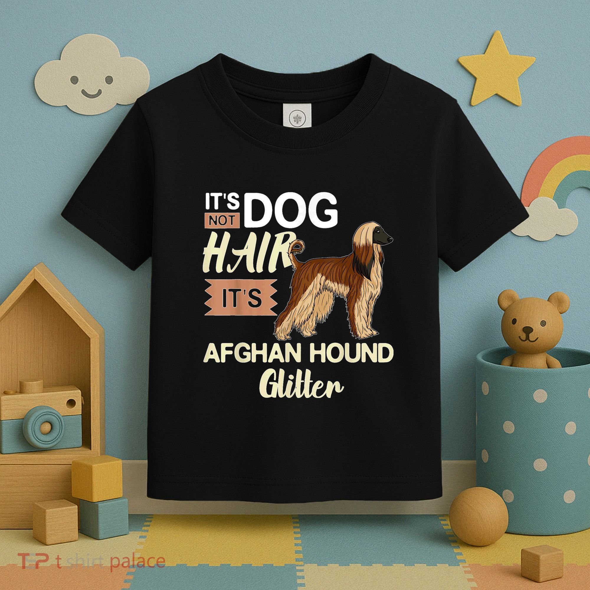 Afghan Hound Dog Gift Puppies Owner Lover Toddler T-Shirt