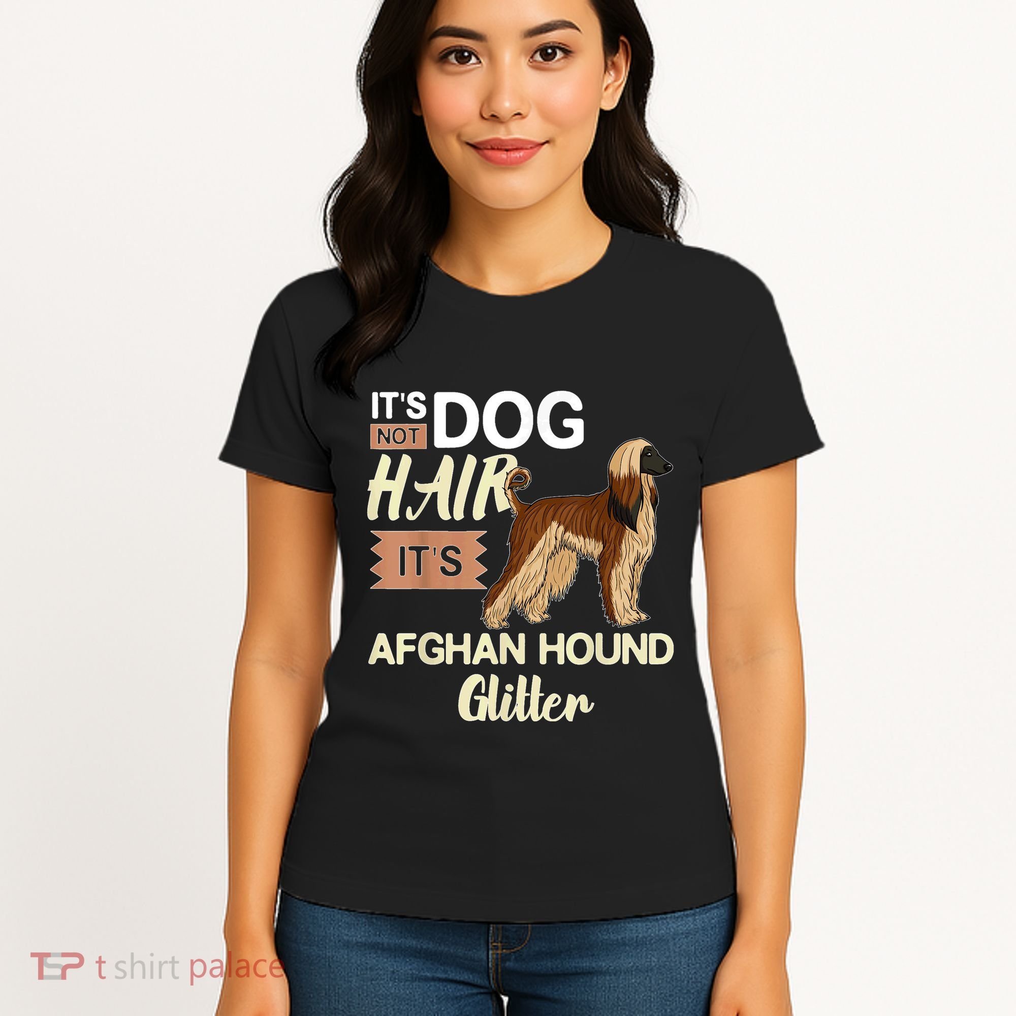 Afghan Hound Dog Gift Puppies Owner Lover Women's T-Shirt