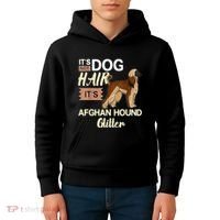 Afghan Hound Dog Gift Puppies Owner Lover Kids Hoodie thumb 4
