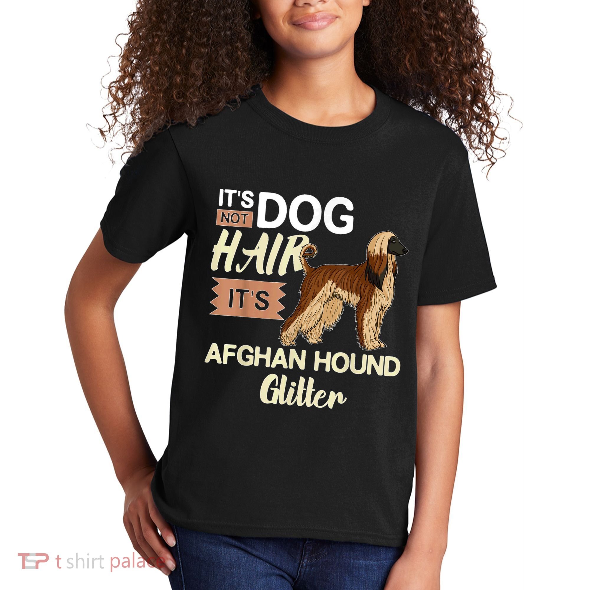 Afghan Hound Dog Gift Puppies Owner Lover Kids T-Shirt