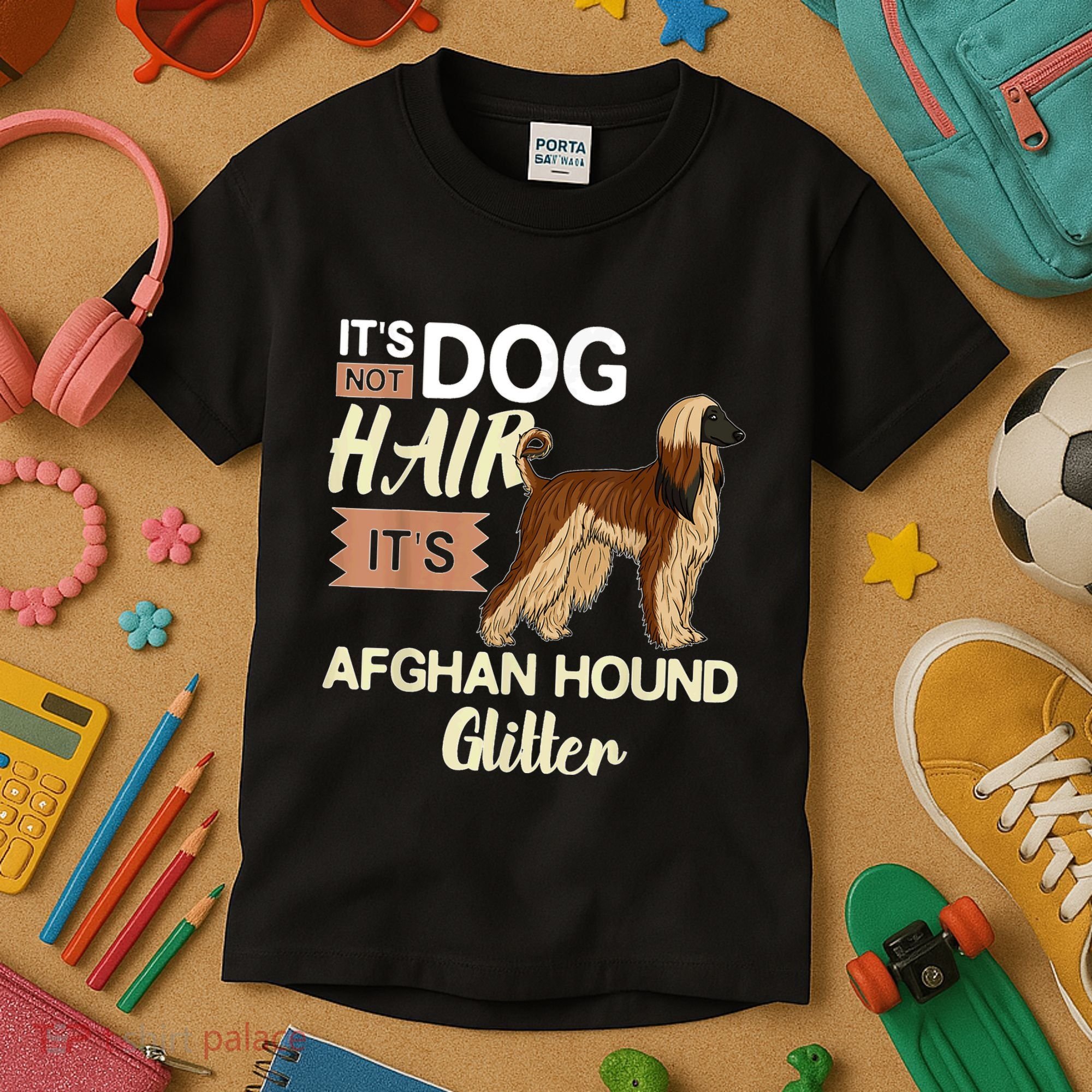 Afghan Hound Dog Gift Puppies Owner Lover Kids T-Shirt